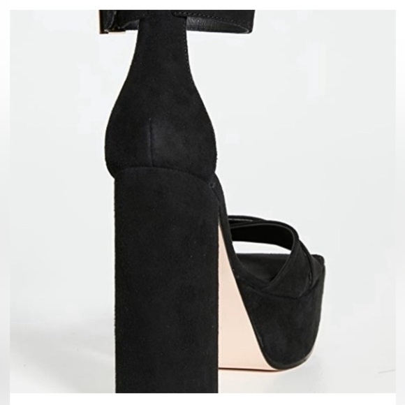 Good American Black Platform Heel 8.5 - Picture 10 of 13